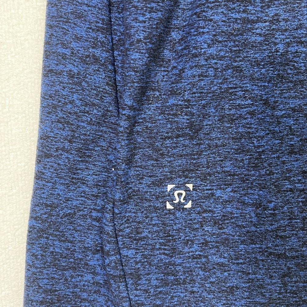 Lululemon Athletica Activewear DriFit Long Sleeve Shirt Mens M Blue Heather 1664 - Picture 6 of 7